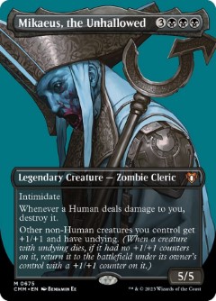 Mikaeus, the Unhallowed Commander Masters Profile Art